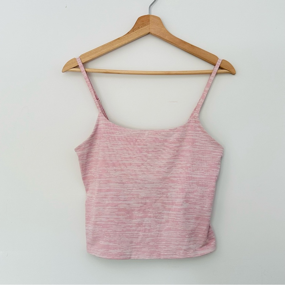 Outdoor voices built in shelf bra yoga tank top